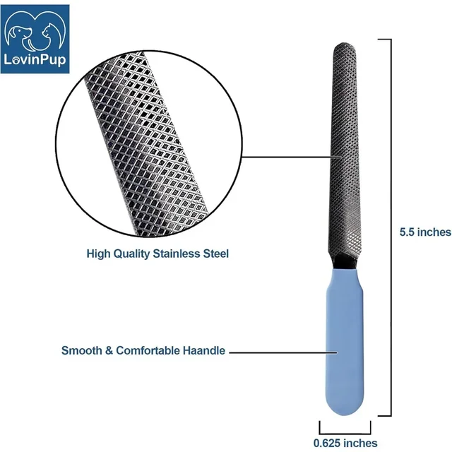 Dog Nail Filer,Nail Grooming Tool,Dog and Cat Nail Files,for Smoothing Rough Edges of Pet’s Nails, Nail Filer for Dogs & Cats 2