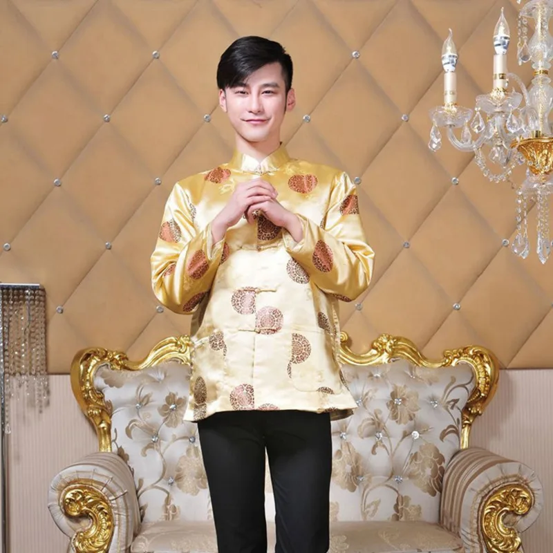 traditional kung fu plus size cheongsam top man suits tang suit men in collar suit jacket for traditional mens chinese clothing