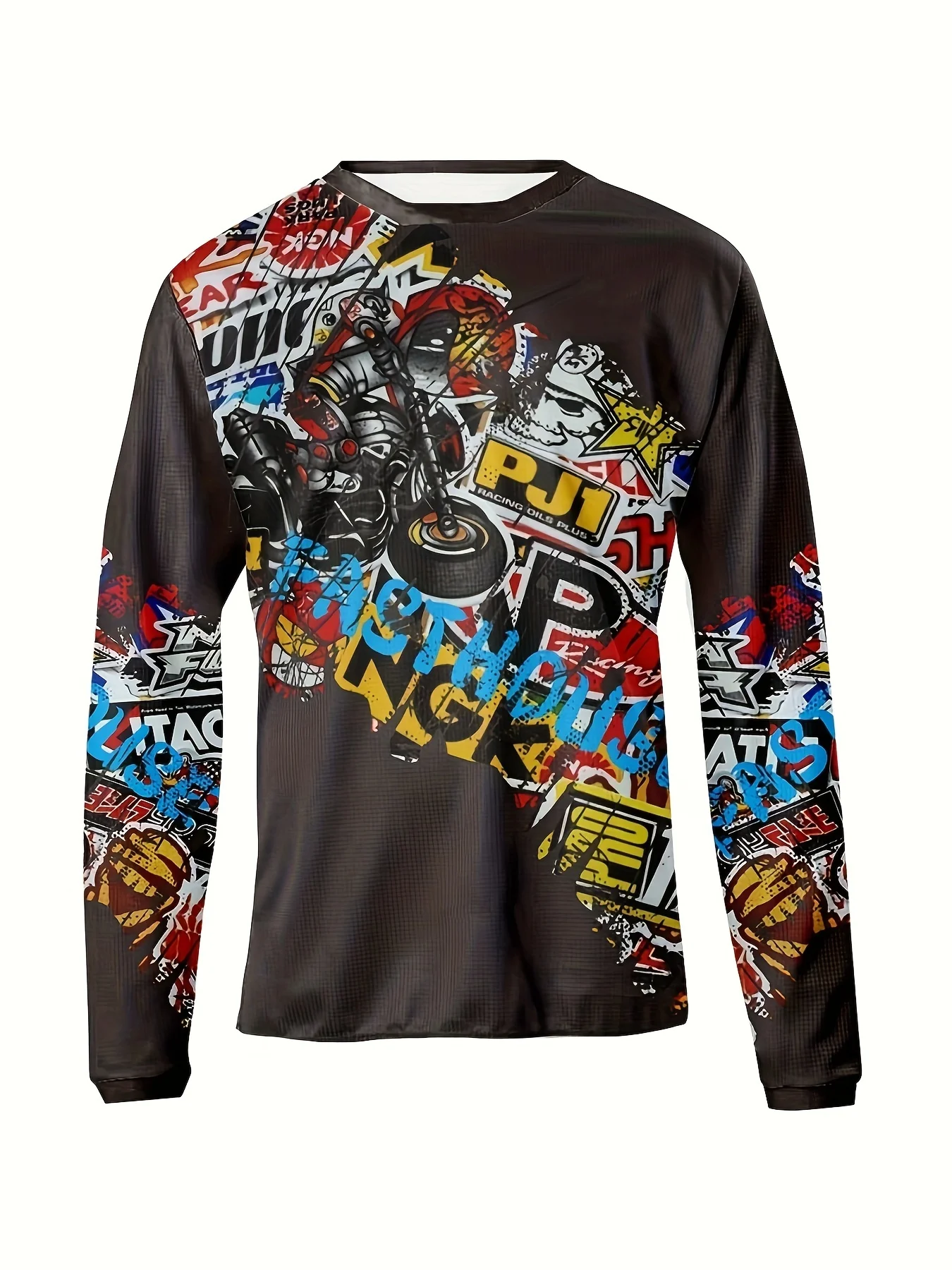 Summer men's MOTO Long sleeved quick drying sports motorcycle MTB cycling sports racing sportswear bike cycling jersey bike cycling clothes