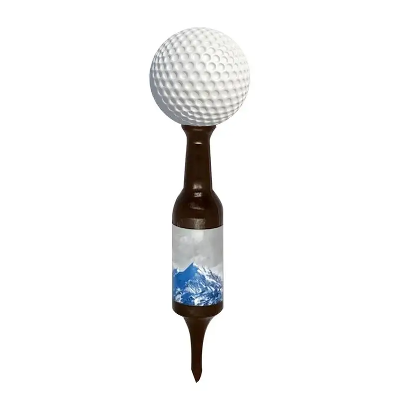 

Golf Tee Gifts Novelty Bottle Shape Golf Tees Golf Training Accessories For Driving Range Reusable Golf Tees For Practice