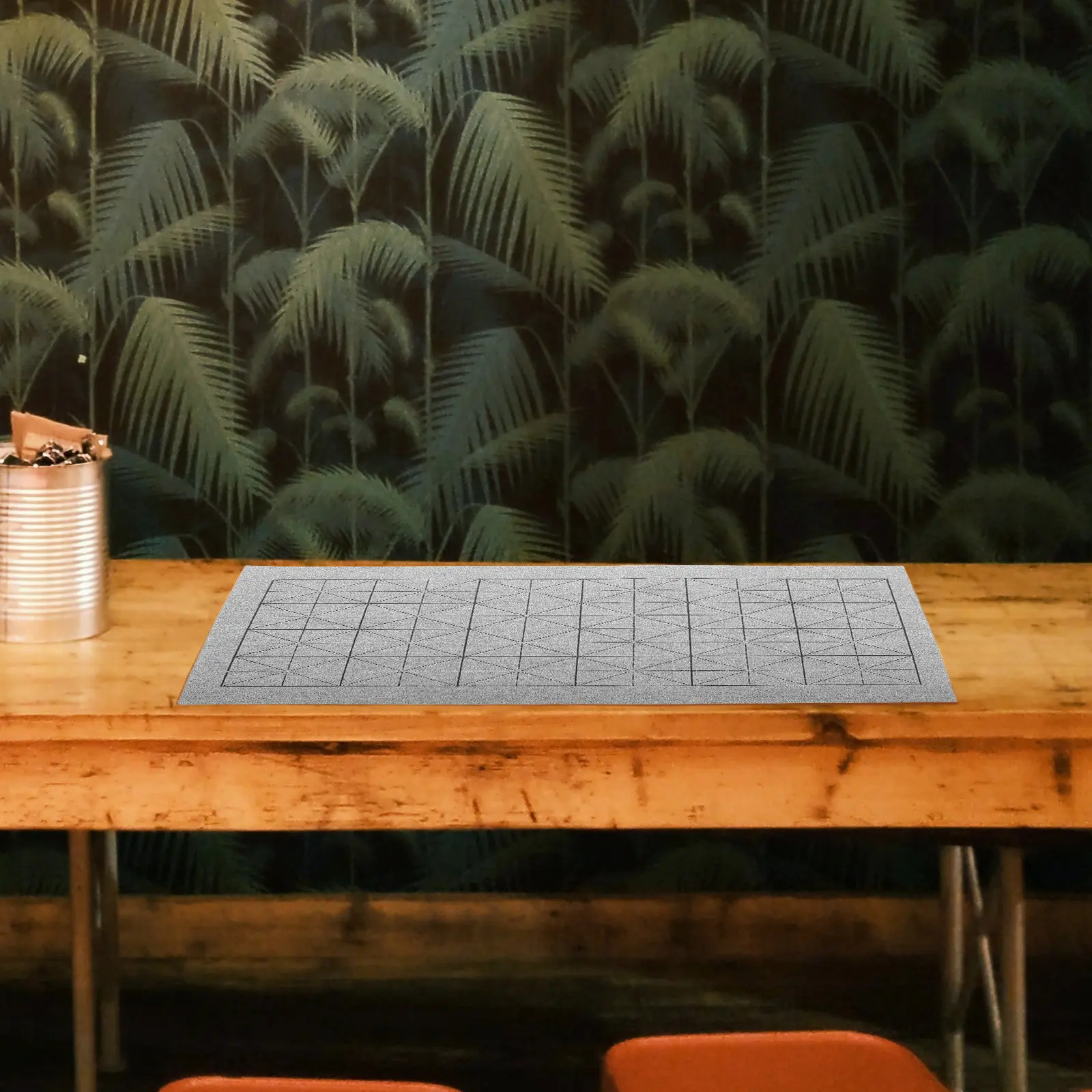 6장 재사용 가능한 물 종이 중국 서예 쓰기 천 두꺼운 누수 방지 디자인 초보자 학생을 위한 명확한 그리드 라인