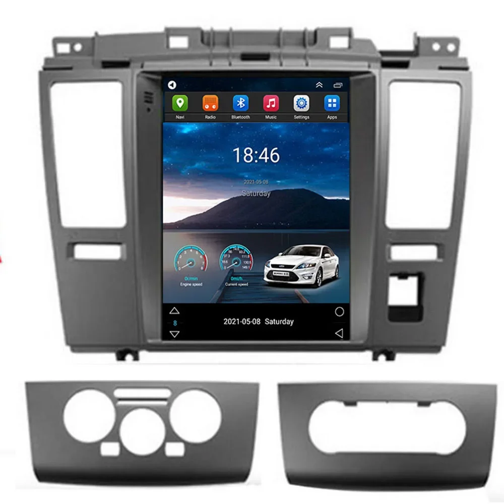 

For Tesla Style 2 Din Android 12 Car Radio For Nissan Tiida 2004-2013 Multimedia Video Player GPS Stereo Carplay RDS Camera