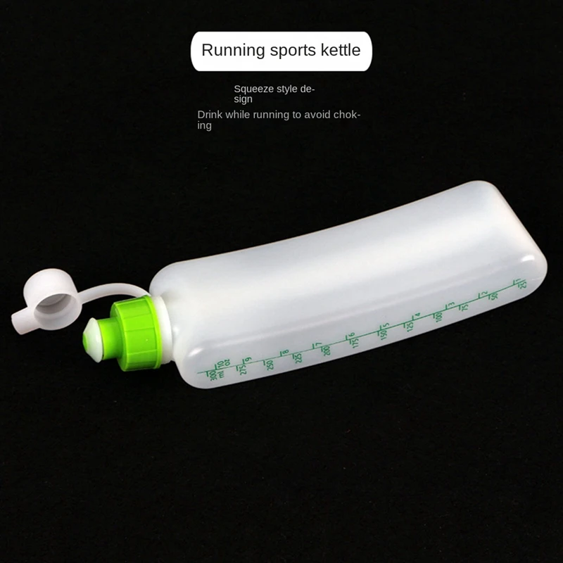 1 Piece Curved Water Bottles Large Capacity Water Bottles Outdoor Sports Running Fitness Belt Soft Kettle