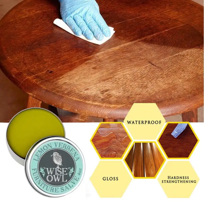 Leather Cream for Furniture 120g Natural Conditioner for Leather Multifunctional Portable Furniture Conditioner