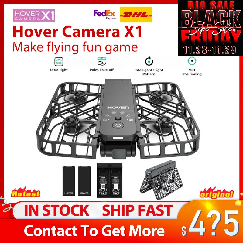 Hoverx1droneCameraX1RevolutionaryFlyingCamera125gUltraLight