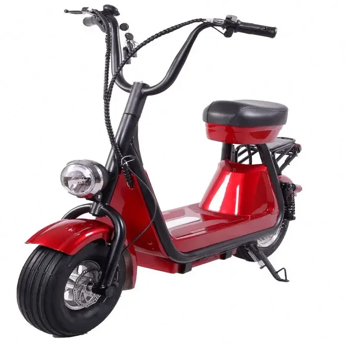 China 2 Wheel 500W 800W 48V 12Ah With Pedals For Adults Big Wheels Scooters Electric Motorcycle