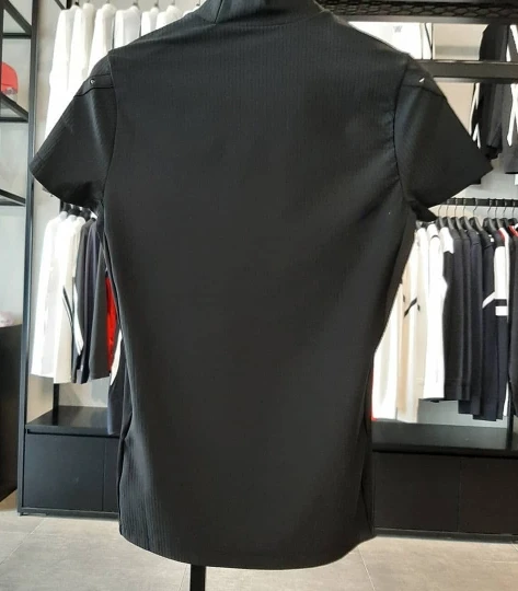 여성용 하이엔드 골프 의류, 새로운 스타일, 용수철 및 여름 프린트 반팔, 패셔너블 템퍼러먼트 슬림 통기성 트렌드