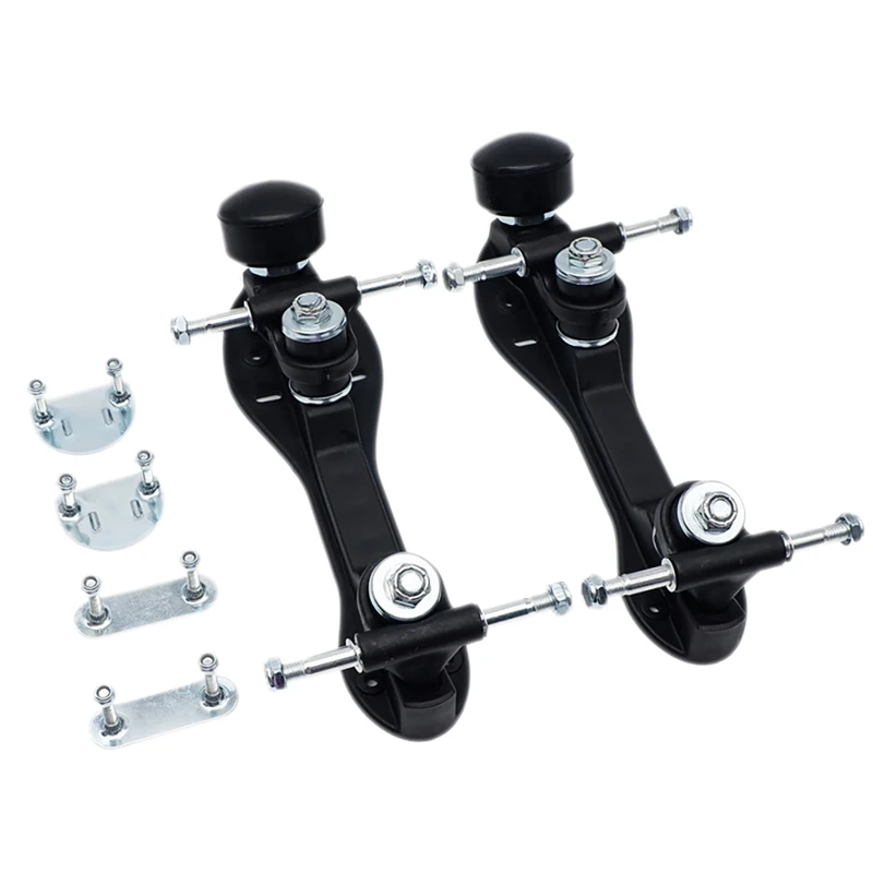 roller-skate-base-four-wheel-two-row-skate-bracket-skate-base-bottom-plate-with-roller-skate-toe-stoppers