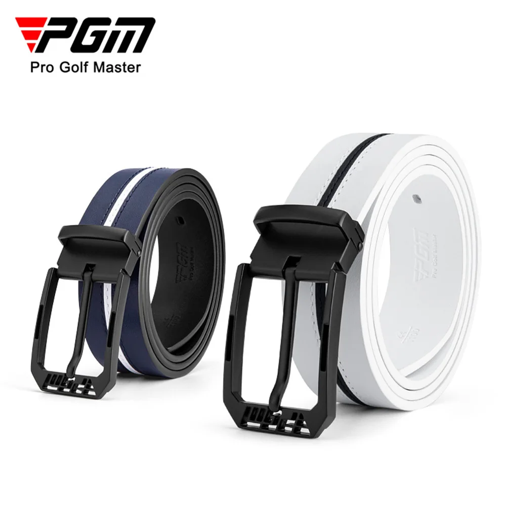 

PGM PD020 Golf Men's Belt Top Layer Cow Leather Alloy Pin Buckle Sports Belt Casual Fashion Men's Training Trousers Waistband