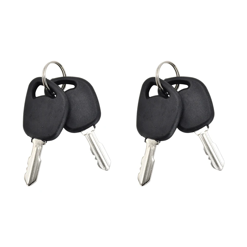 Ignition Key 4pcs 14607 701/45501 Compatible with JCB Backhoe Loader 1CX 214E 2CX 2CX AM 2CXL 3C 3CX 3CX 4WD 3CX-4WD 3DX 4C 4C