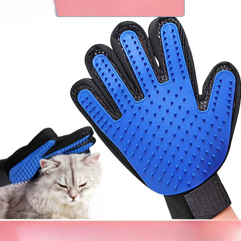 Pet Hair Remover Gloves Dog and Cat Grooming Brush Cleaning Tools Right Hand Art&iacute;culos Para Mascotas Bathing Universal Tender