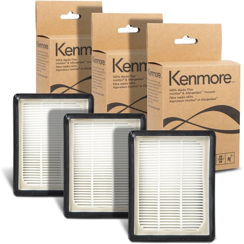 HEPA Replacement Filter Pack for Upright Vacuums