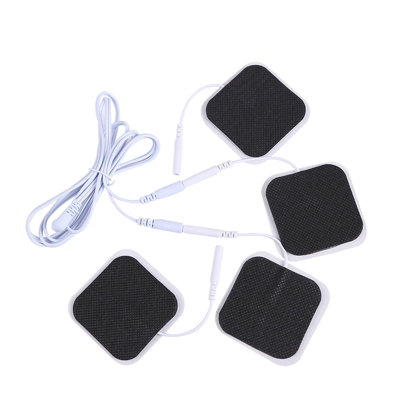 Fabric Self Adhesive Replacement Patch 5*5cm Non-woven Tens Electrodes Pads Physiotherapy For Electric EMS Massager Accessorie
