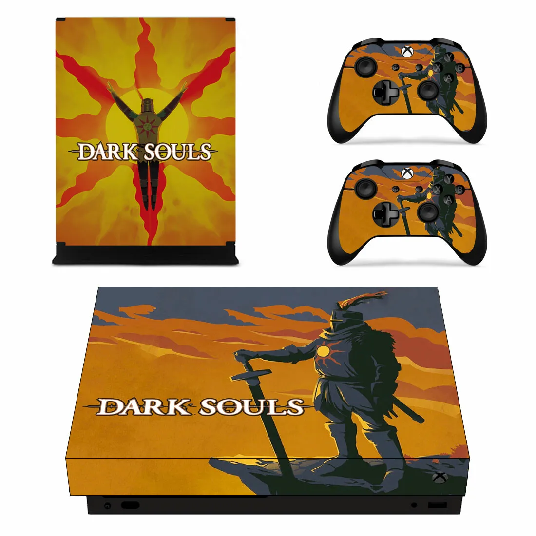 Dark Souls Skin Sticker Decalcomania Cover Per Xbox One X Console E 2 Controller Skin Vinyl