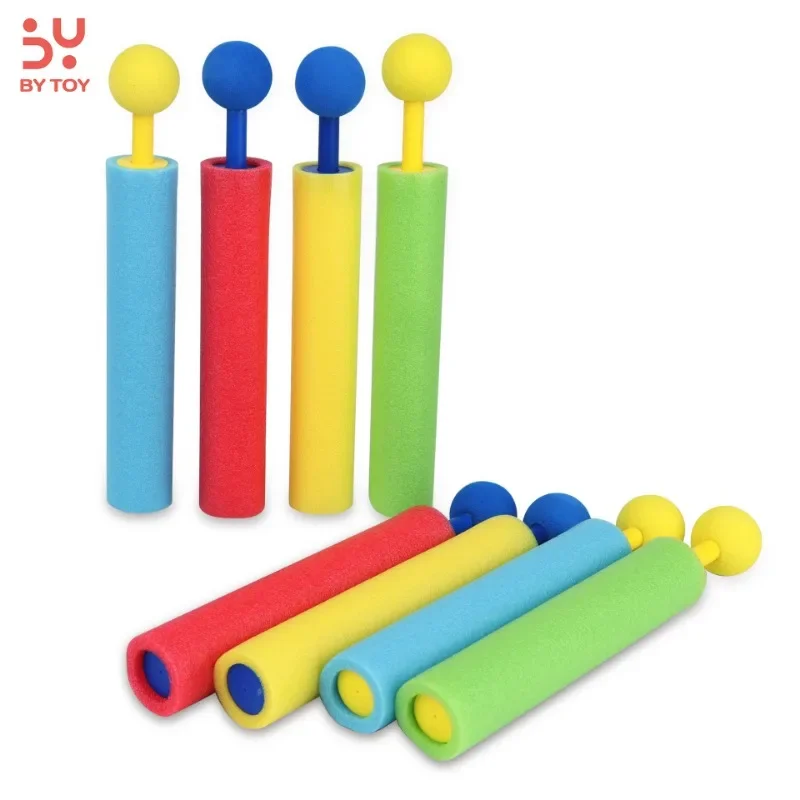 Water Gun Kid Summer EVA Foam Squirt Beach Toys Big Powerful Outdoor Pool Watergun Children Cannon Straight Shoot Toy Gift 3