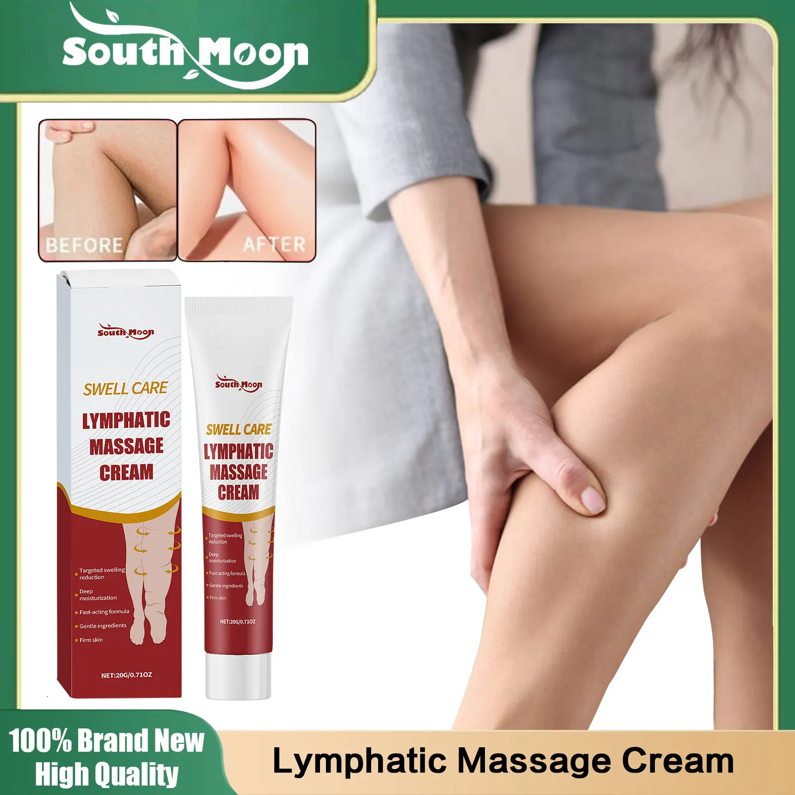 Lymphatic Removal Cream Body Armpit Lymph Drainage Ointment Relieve Sore Muscles Cleanse Toxins Anti Swell Leg Care Plaster