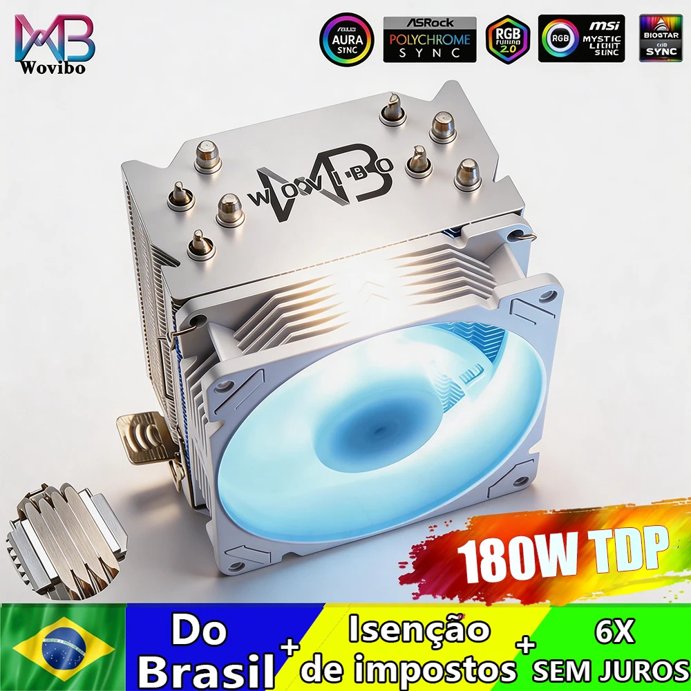 CPU cooler Wovibo 4A 120mm