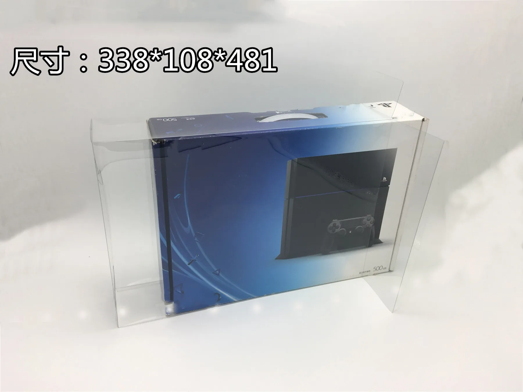 1 Scatola Di Protezione Per Playstation 4 Ps4 1000 Console Box Clear Display Case Collect Box