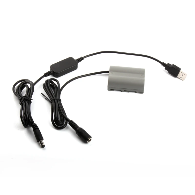 USB Power Regler Kabel + EN-EL3E Dummy batterie ENEL3E EN EL3E für Nikon kamera D50 D80 D70 D90 D300 D70S d100 D300S D200