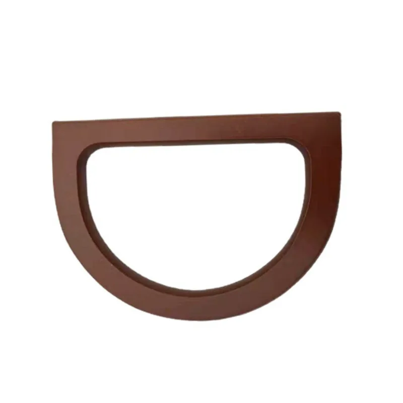 4pcs D Shape Bag Handles DIY Replacement Handbag Tote Handles Purse Bags Bag Straps Wooden Bag Handle Accessories Wholesale