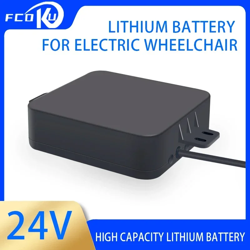 

new 24V 8AH/6AH rechargeable lithium battery,which is used to replace the battery of electric wheelchair scooter for the elderly