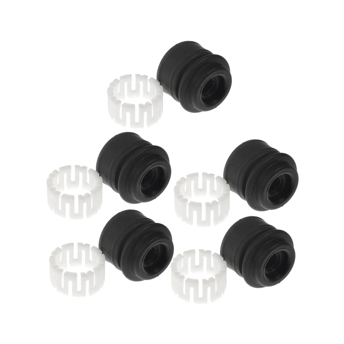 

5 комплектов, рычаг переключения передач M/T, шариковое сиденье и пылезащитный уплотнитель для CRX 54110-SH3-003 54115-SH3-000, мяч для замены сиденья