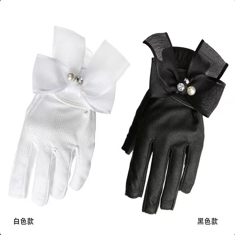 Golf Gloves Golf Glove Open-fingered Lady's Golf Glove Both Hands Fashion Breathable Wear-resistant Golf Supplies