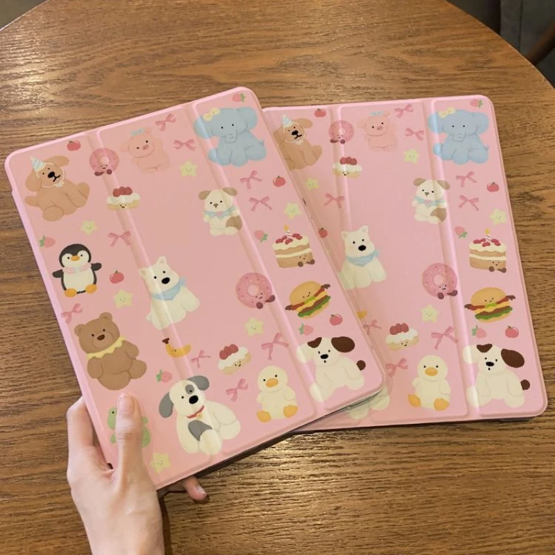 Cartoon Design Protective Tablet Sleeve