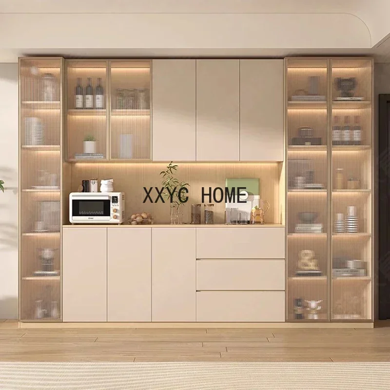 Showcase Display Wine Cabinets Refrigerator Cellar Counter Living Room Shelf Bar Furniture