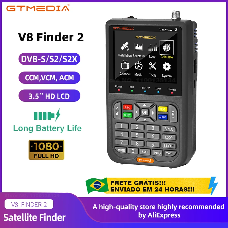 GTMEDIA-V8-FINDER-2-Digital-Satellite-Finder-Meter-Long-battery-life ...