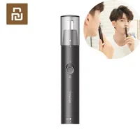 ShowSee Mini Electric Nose Trimmer Portable Ear Nose Hair Shaver Clipper Waterproof Safe Cleaner Men Removal Cleaner Tool 1