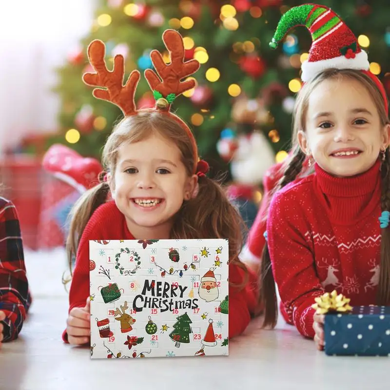 Countdown Calendar Jewelry Christmas Theme Advent Calendar Jewelry For Girl Christmas Countdown Gift