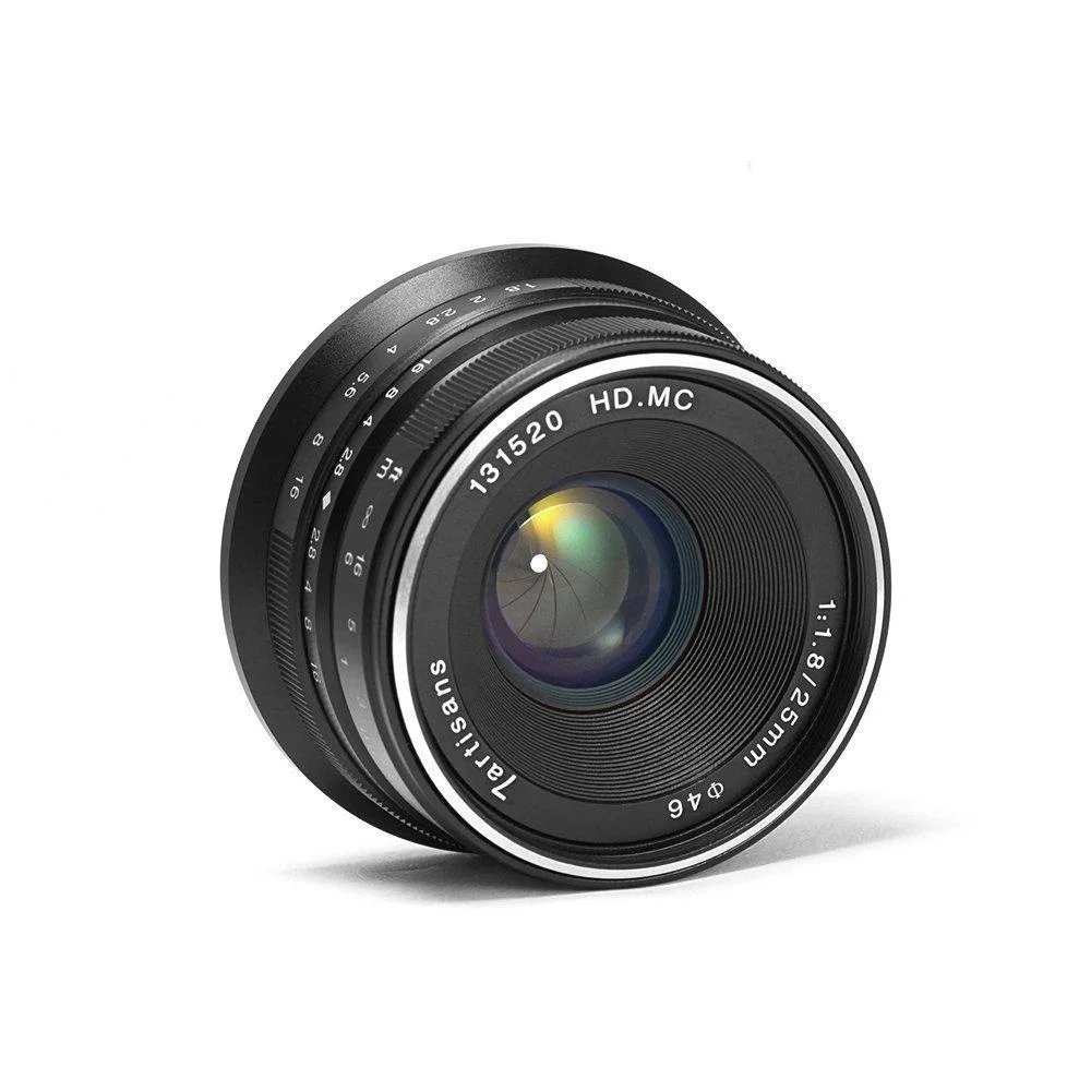 7artisans 25mm F1.8 MF APS-C Prime Lens Manual Mirrorless Camera For Sony E Zev-