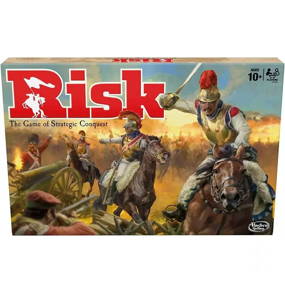 Klasik Risk İnteraktif Kart Masa Oyunu 1 Risk - Stratejik Fethi Oyunu -2 ila 5 Oyuncu - Aile Dama Tahtası Oyunu -1 Yaş
