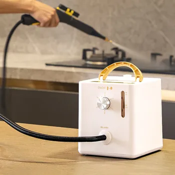 Pulitore a vapore da 2600W per vapore domestico, pulitore ad alta pressione a vapore, macchina per la pulizia del condizionatore d'aria con testina per la cucina 1