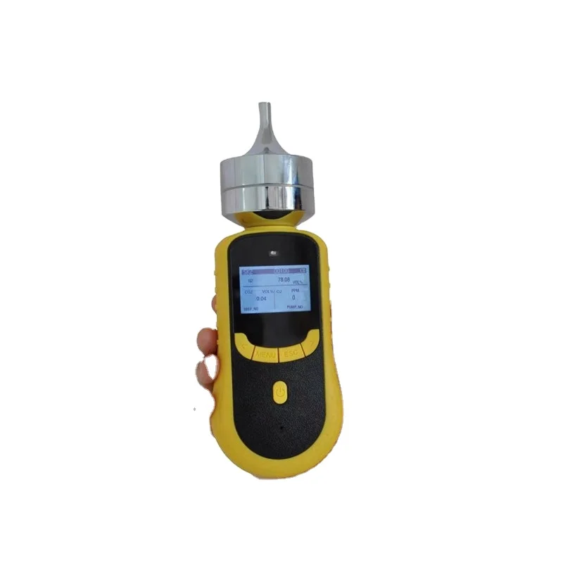 

two alarm points Safety industrial O2 gas measuring equipment test