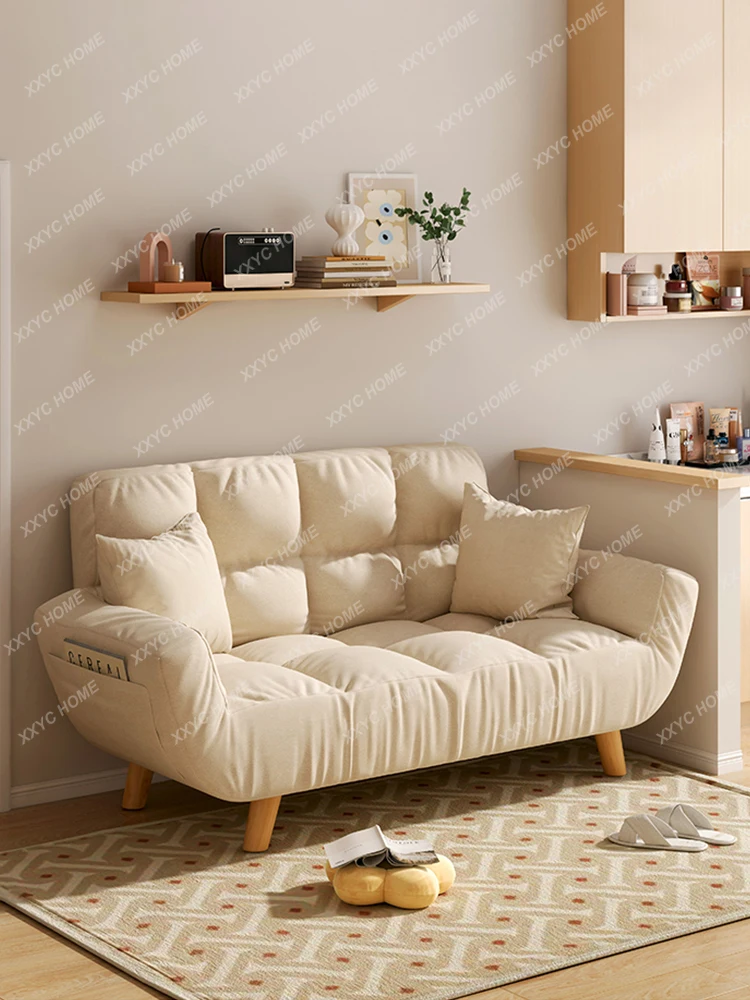 

Small Sofa Small Apartment Lazy Sofa Single Sleeping Home