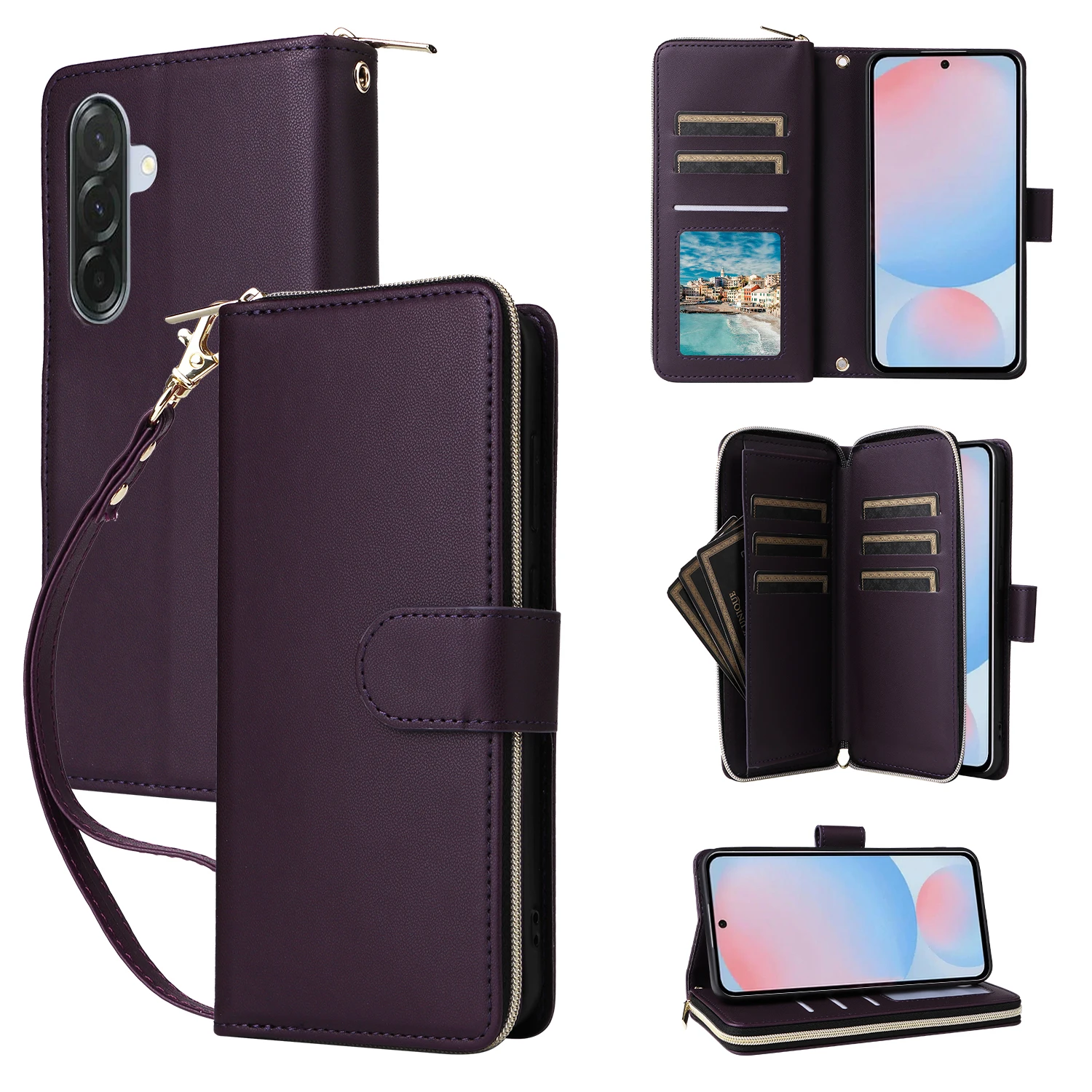 Crossbody Strap Purse Case