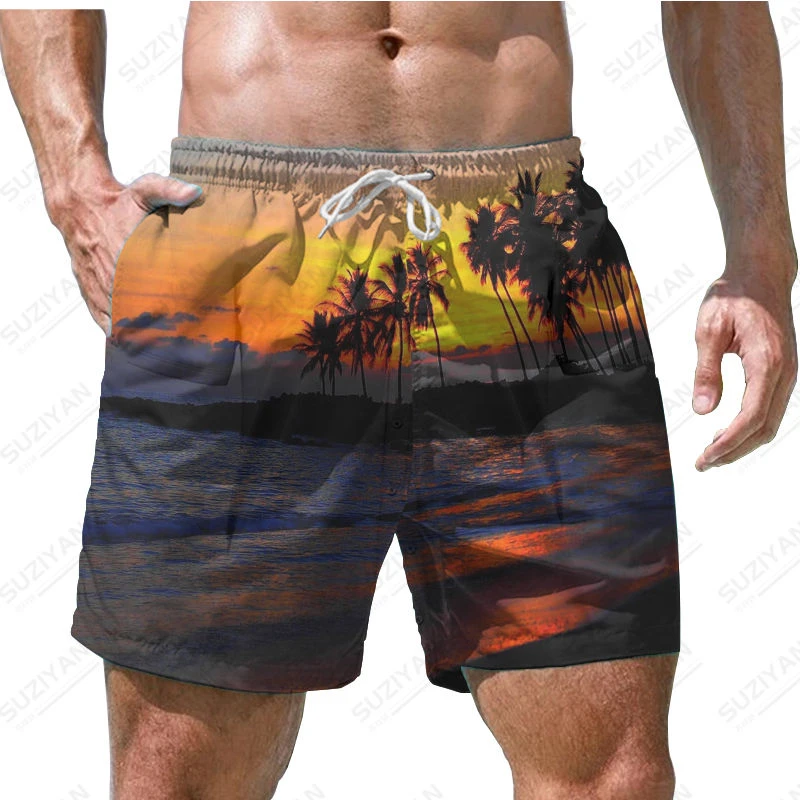 Рисунок 4 - Забавные Гавайские пляжные шорты 2023