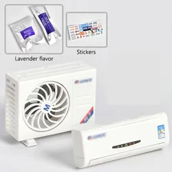 Solar - Powered Car Air Outlet Aromatherapy - Multi - Flavor Scent Diffuser with Modern Design (Lavender White)