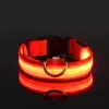Dog Collar Nylon LED Night Safety Flashing Glow In The Dark Pet Dog Leash pet Dogs Luminous Fluorescent  dog accessories collar 4