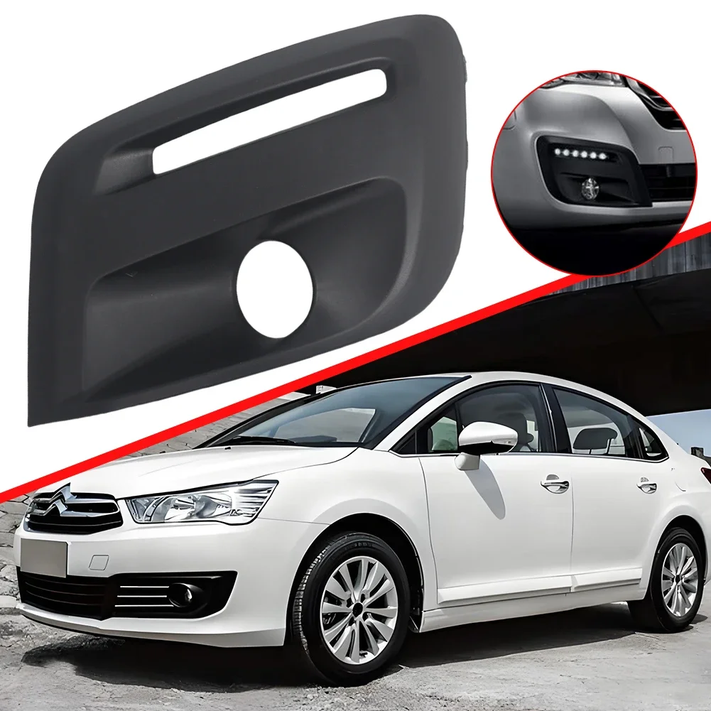 Front Bumper Fog Light Grille For Peugeot Partner 2015-2019 Car Front Bumper Grille For Citroen Berlingo Fog Light Grille Cover