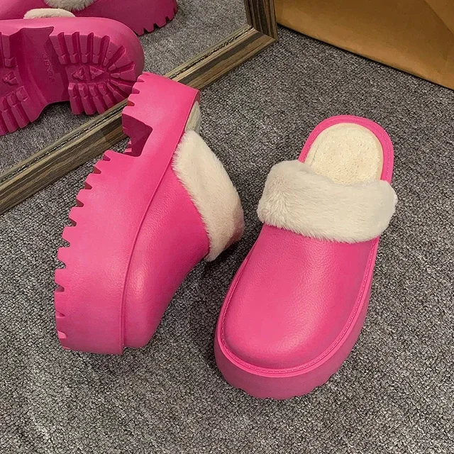 Winter womens slippers