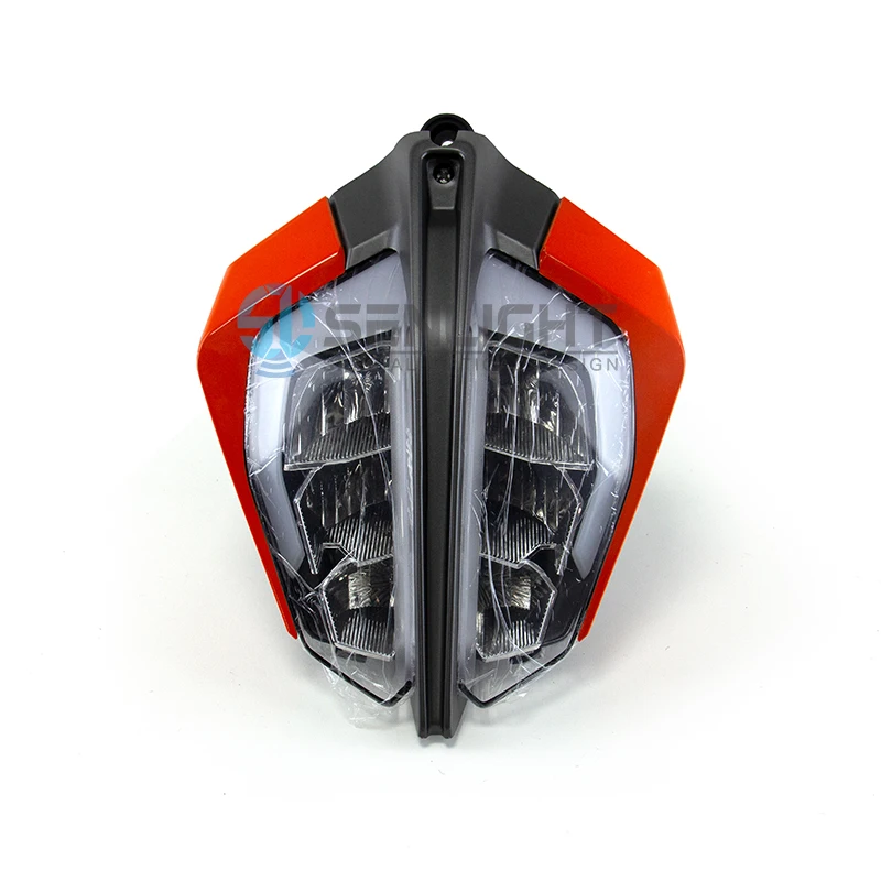 Headlight Assembly Motorcycle Headlamp Shell ABS Plastic for DUKE