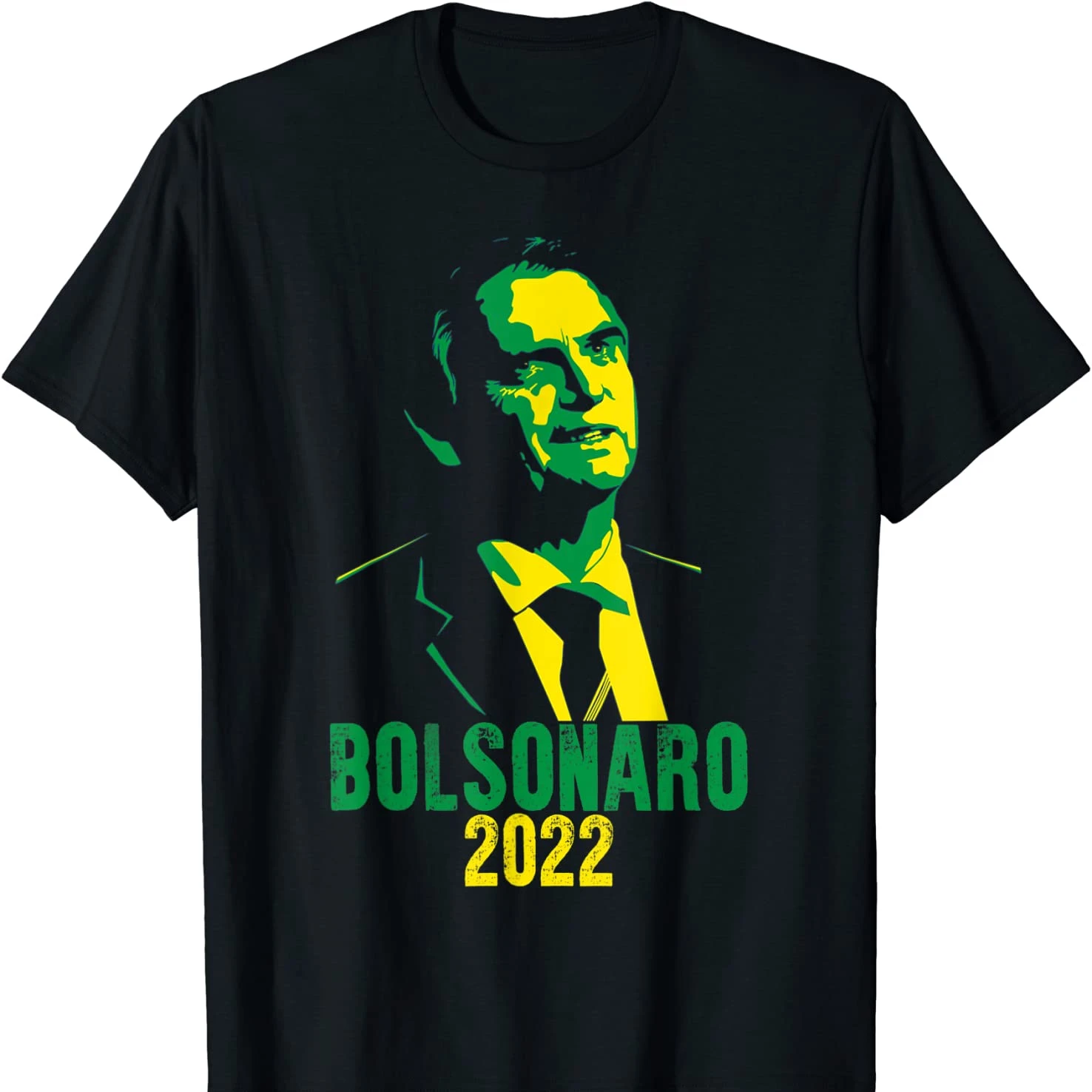 

Jair Bolsonaro Brazil Presidente 2022 T Shirt New 100% Cotton Short Sleeve O-Neck T-shirt Casual Mens Top