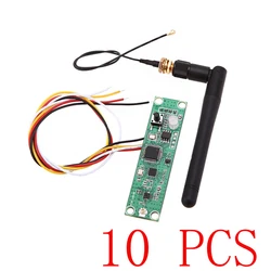 Wireless Controller PCB Module for Stage Lighting - 2.4G ISM DMX 512 Transmitter & Receiver Combo (Colorful)