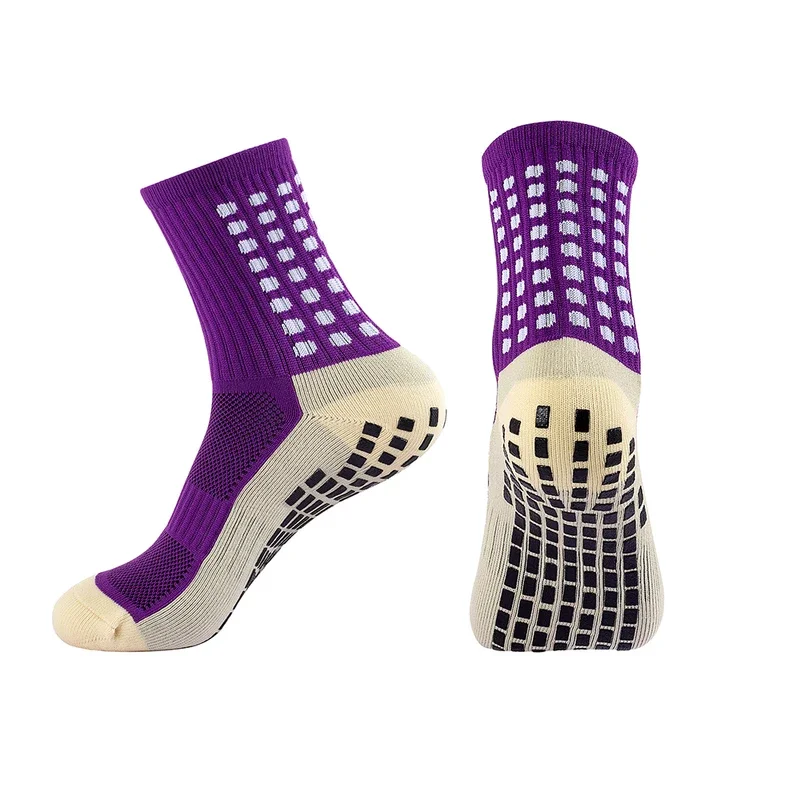 Non-Slip Mid Calf Sports Socks 5