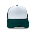 Dark green white