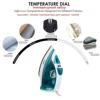 Electric Iron Portable Mini Garment Steamer Steam Iron For Clothing Iron Adjustable Ceramic Soleplate Iron For Ironing Sonifer 4