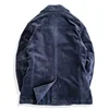 Amekaji Wear Clothes Men American Retro Pure Cotton Corduroy Suit Coat Cotton Coat Jacket Winter Good Quality 5